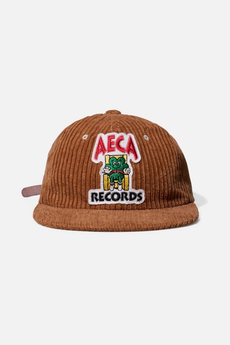 AECA RECORD CAP-BROWN