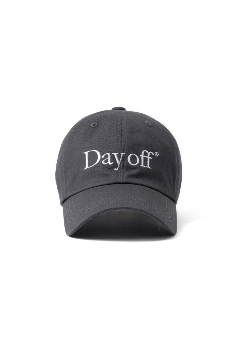 DAY OFF CAP-CHARCOAL