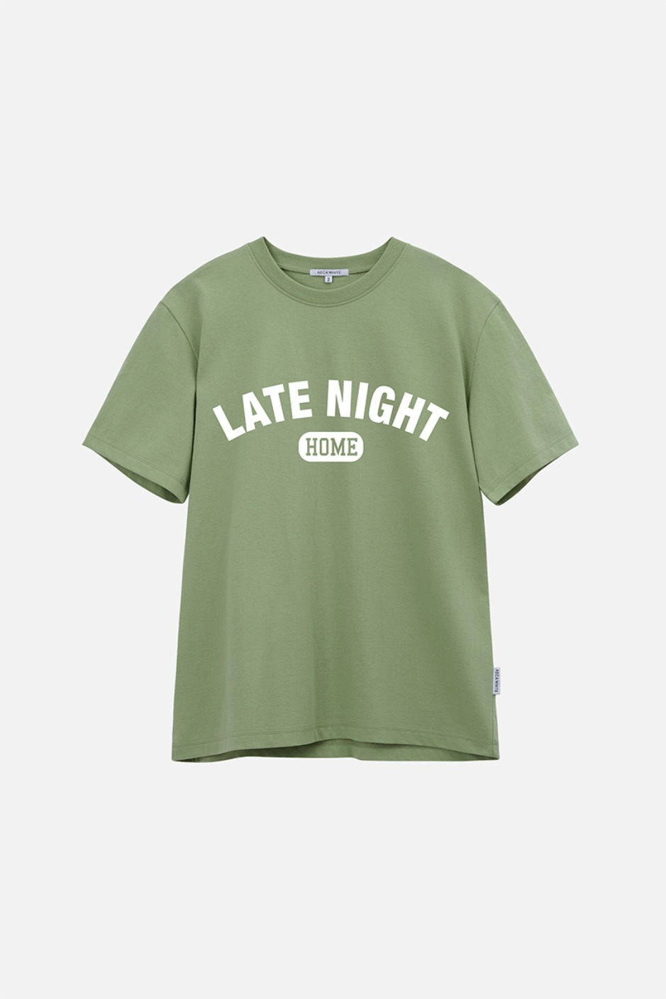 LATE NIGHT TEE-DUSTY OLIVE