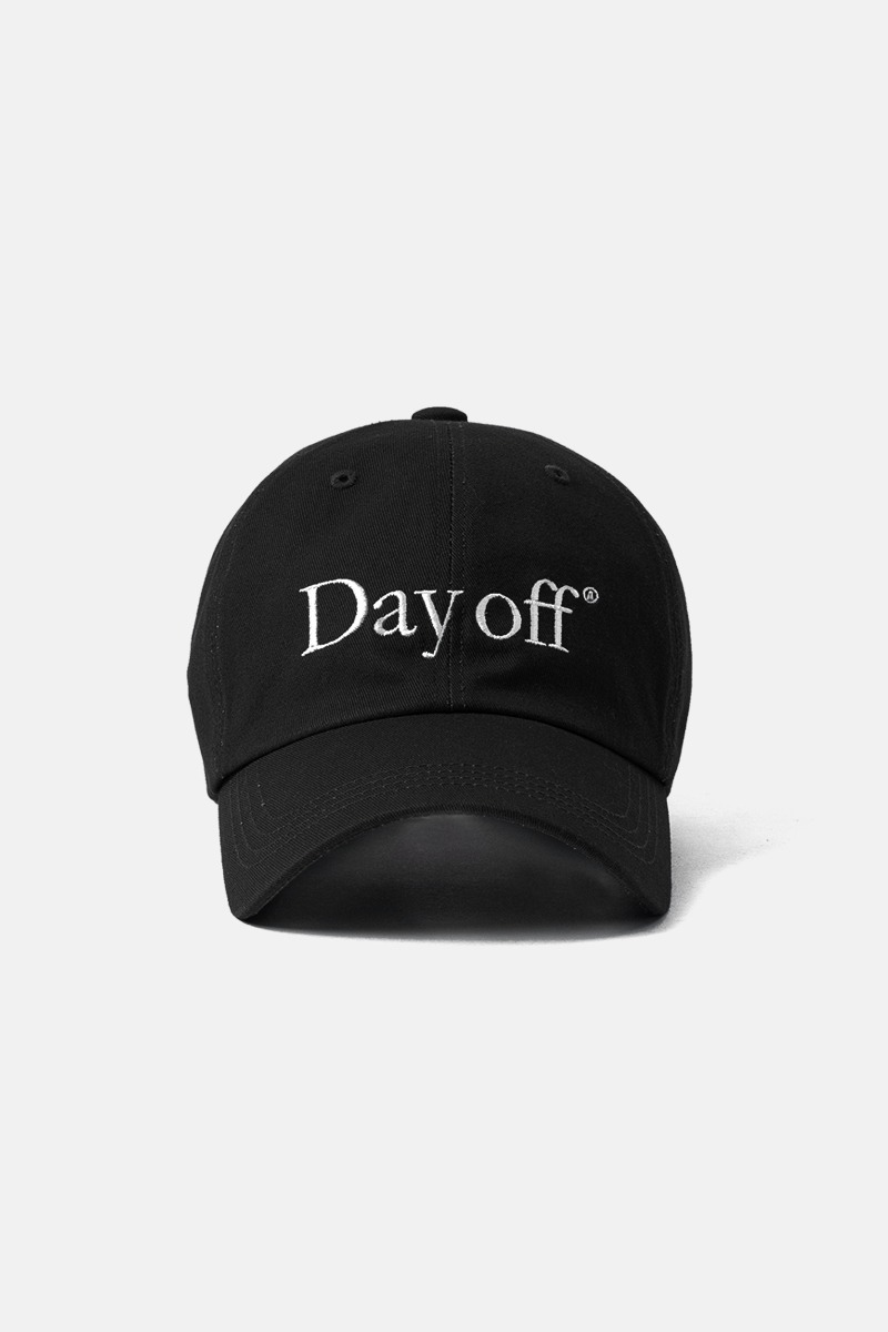 DAY OFF CAP-BLACK